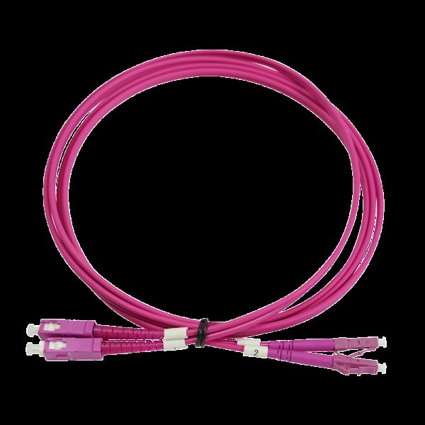 TELEVES - Optisches Patchkabel Deluxe MM OM42m LSFH LC/PC-SC/PC