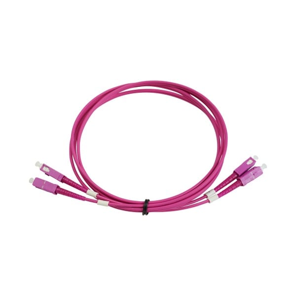 TELEVES - Optisches Patchkabel Deluxe MM OM4 2m LSFH Innen SC/PC
