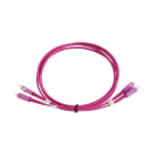 TELEVES - Optisches Patchkabel Deluxe MM OM4 2m LSFH Innen SC/PC
