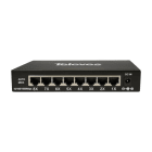 TELEVES - Ethernet Switch L2, Unmanaged: 8x 10/100/1000 Mbps