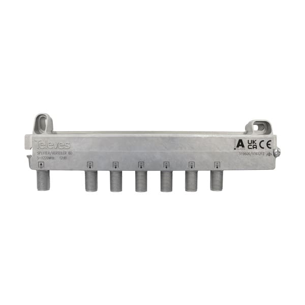TELEVES - BK-Verteiler 6-fach 5-1218 MHz VD: 12 dB