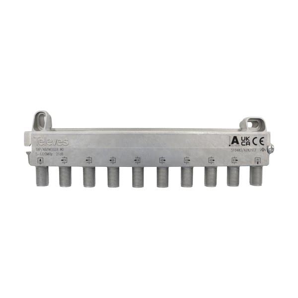 TELEVES - Abzweiger 8-fach 5-1218MHz AD: 21dB