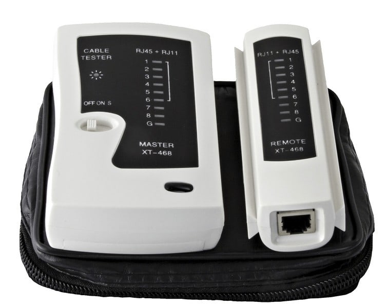TELEVES - Netzwerktester f.Daten und Telefonie RJ45 + RJ11