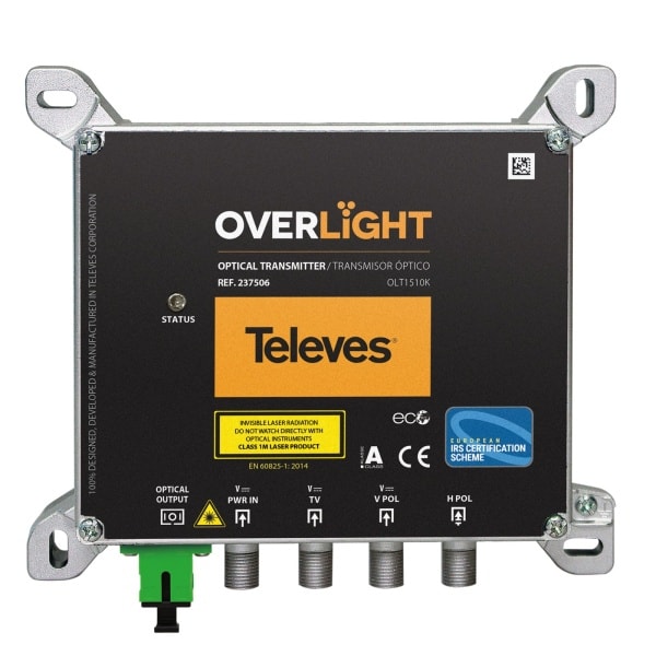 TELEVES - Optischer Sender 9dBm 1510nm CWDM SC/APC In.