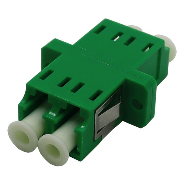 TELEVES - LC/LC Duplex SM Adapter (Buchse-Buchse) grün