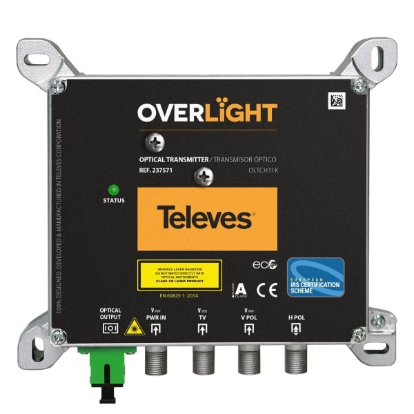 TELEVES - Overlight Opt. Sender 9dBm Ch31 DWDM SC/APC In.