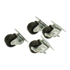 TELEVES - MONTAGESET RÄDER (4HE) + SCHRAUBEN - 19'' RACK
