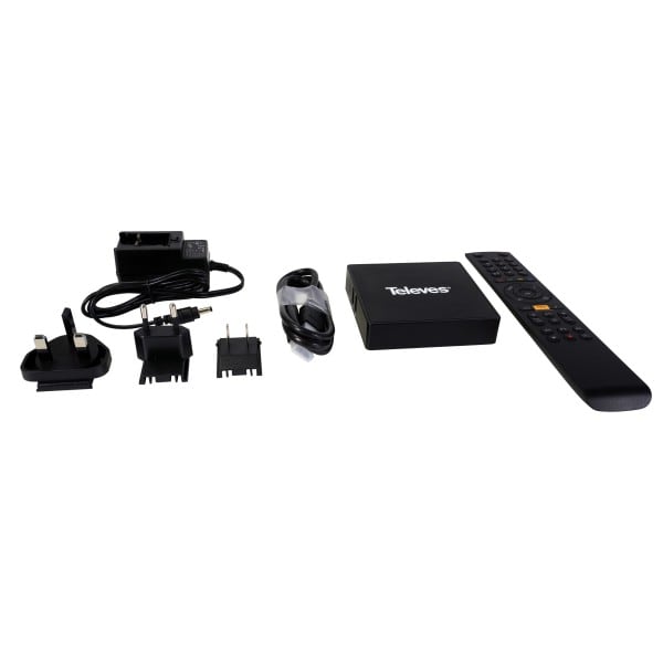 TELEVES - Set-Top Box Kit Nemesis V2 + Fernbed. + Netzteil
