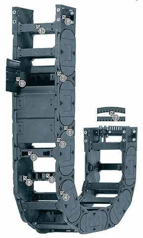 IGUS - e-kette Serie E4.56 Kettenlänge: 91 mm