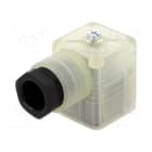 RELISTE - Hirschmann GDML Ventilsteckverbinder LED 230 YE Schwarz