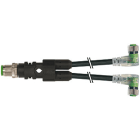 MURRELEKTRONIK - M12 Y-Vert. auf M8 Bu. gew. mit LED