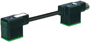 MURRELEKTRONIK - M12 St. hinten auf MSUD Doppelventilst. BF BI 11mm