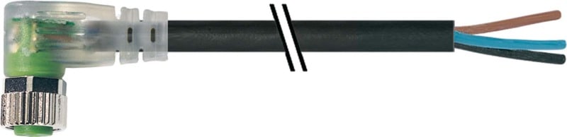 MURRELEKTRONIK - M8 Bu. gew. LED mit freiem Leitungsende