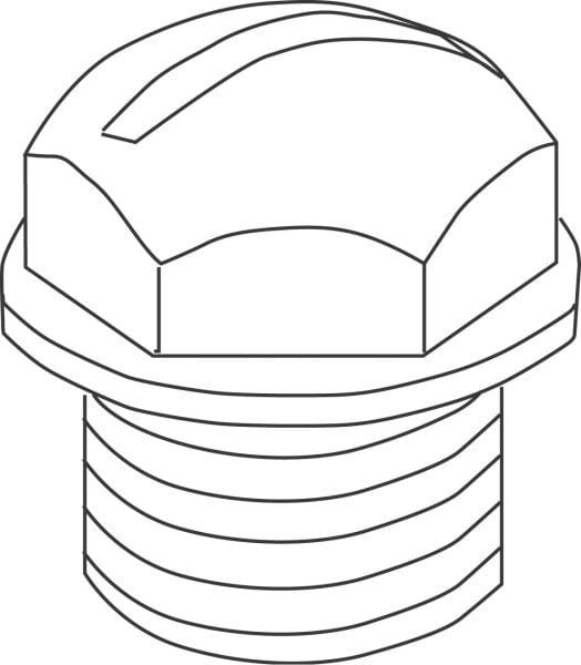 MURRELEKTRONIK - Verschlussschraube M12 Kunststoff, VE10