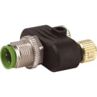 MURRELEKTRONIK - T-Stück M12 St. ger. auf M8 Bu. ger.
