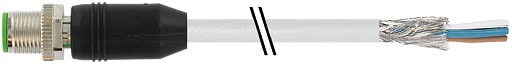 MURRELEKTRONIK - M12 St. ger. geschirmt mit freiem Ltg.-ende
