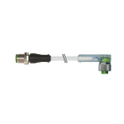 MURRELEKTRONIK - M12 St. ger. auf M12 Bu. gew. mit LED