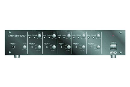 WHD - AMP550/100V Multikanalverstärker 5x50W schwarz