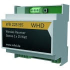 WHD - WR 225 HS, WLAN-Audioempfänger mit 2x25W-Verstärker und LAN-Schnittst, grau
