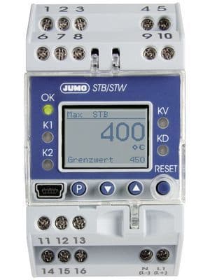 JUMO - JUMO safetyM STB/STW - Sicherheitstemperaturbegrenzer