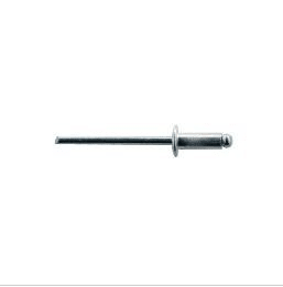 RECA - Blindniete ISO 15977 - Flachkopf - AL/ST - 4 X 12 - Klemmbereich 6,5 - 8,5
