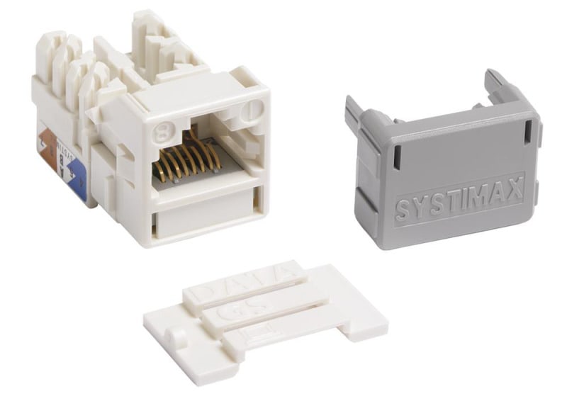 SYSTIMAX - RJ45 Modul UTP Kat.6 ungeschirmt reinweiß GigaSPEED XL