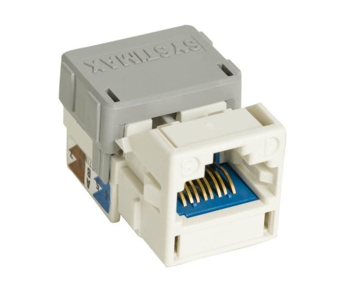 SYSTIMAX - RJ45 Modul UTP Kat.6A ungeschirmt reinweiß GigaSPEED X10D