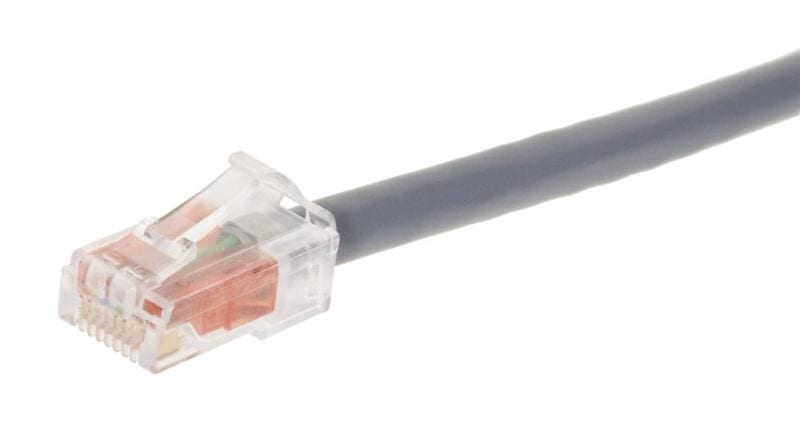 SYSTIMAX - Patchkabel Kat.6 U/UTP halogenfrei LSHF(LSOH) 7,6m grau