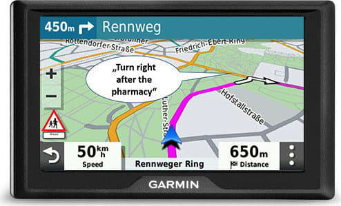 GARMIN - Port.Navi EUROPA 5'' microSD Slot TMC KFZ-Kabel