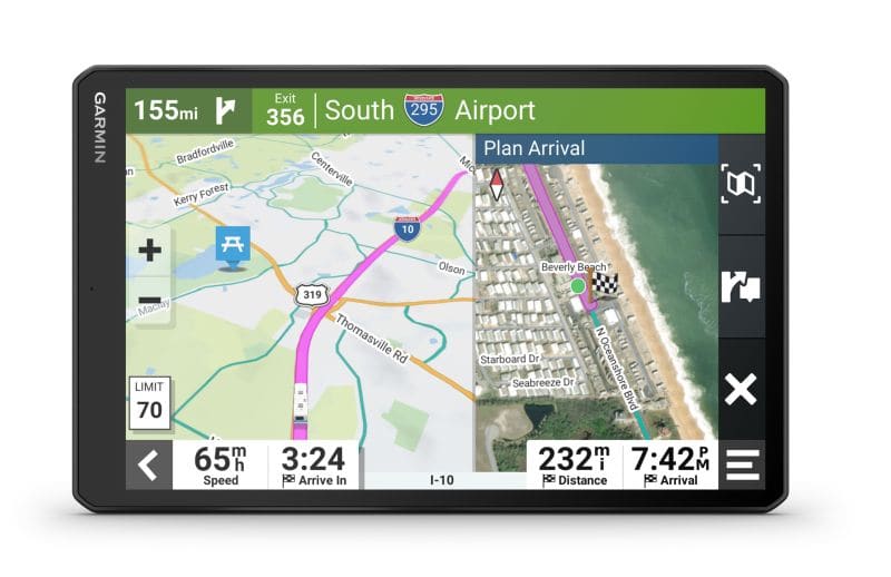 GARMIN - Port.Navi f.Camper EU/Südafr 10'' BT GPS microSD-Sl. KFZ-Ka.