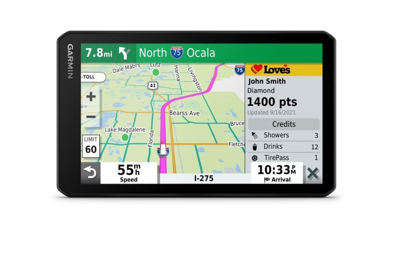 GARMIN - Port.Navi f.LKW EU/Südafr. 7'' BT GPS microSD-Sl DashC KFZ-K