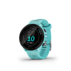 GARMIN - GPS-Uhr b.203mm HF SmartNot. Stresslevel 37g türkisbl-sw