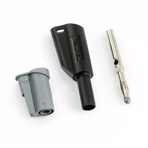 HT INSTRUMENTS - Verlängerungsanschluss, 4mm, schwarz