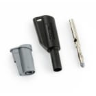 HT INSTRUMENTS - Verlängerungsanschluss, 4mm, schwarz