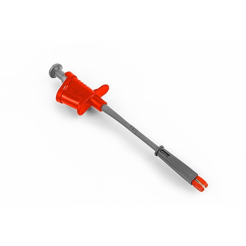 HT INSTRUMENTS - Flexible Krokodilklemme (6A) rot