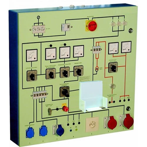 HT INSTRUMENTS - Werkstattprüftafel mit 3 Amperemetern ohne Prüfgerät