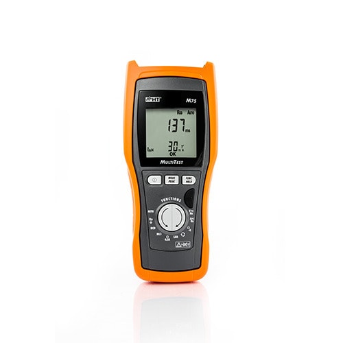 HT INSTRUMENTS - Digitales Multimeter TRMS und VDE 0100-Tester + LAN-Tester