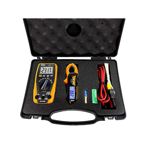 HT INSTRUMENTS - Messgeräteset Multimeter HT211 + Stromzange HT7003 + Koffer