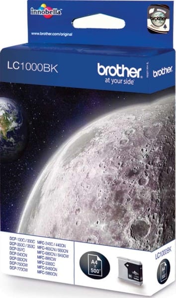 BROTHER - Tintenpatrone sw LC-1000BK