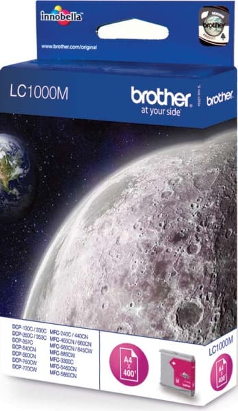 BROTHER - Tintenpatrone mag LC-1000M