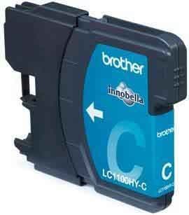 BROTHER - Tintenpatrone cyan LC-1100HYC