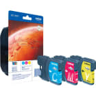 BROTHER - Blisterfarbtintenset Rainb cy, mag, LC-1100HYRBWBPDR