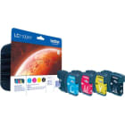 BROTHER - Blisterfarbtintenset sw, cy, mag, g LC-1100HYVALBPDR