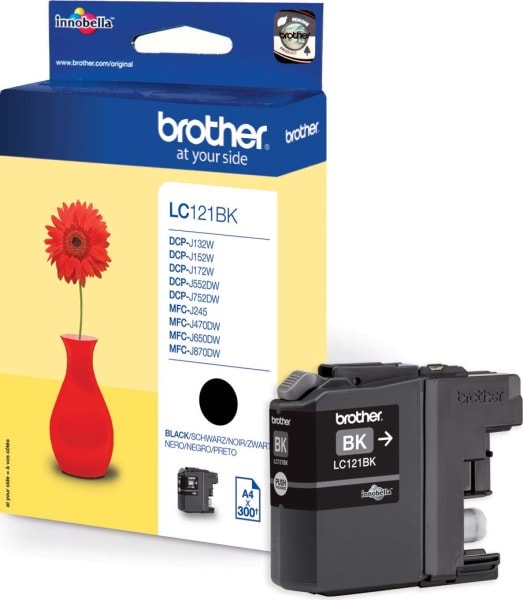 BROTHER - Tintenpatrone sw LC-121BK
