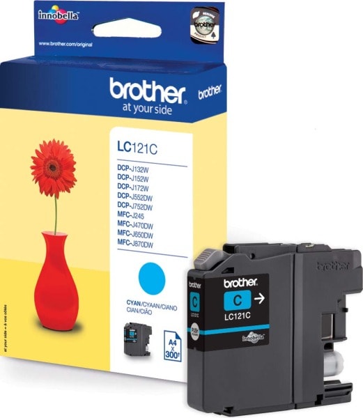 BROTHER - Tintenpatrone cyan LC-121C