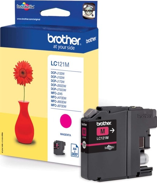 BROTHER - Tintenpatrone magenta LC-121M