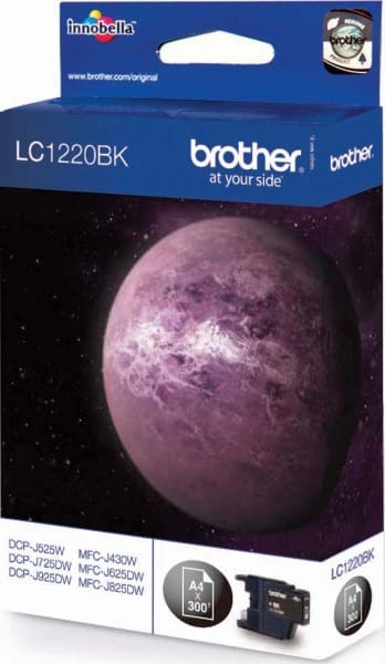BROTHER - Tintenpatrone sw LC1220BK