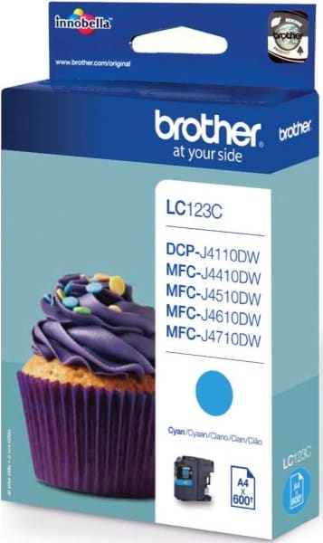 BROTHER - Tintenpatrone cyan LC-123C