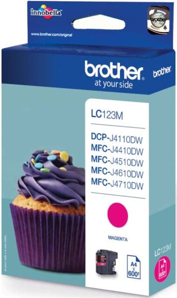 BROTHER - Tintenpatrone magenta LC-123M