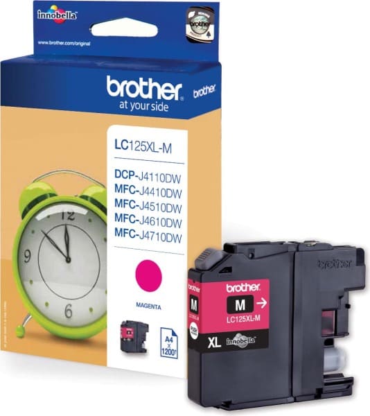 BROTHER - Tintenpatrone XL magenta groß LC-125XLM